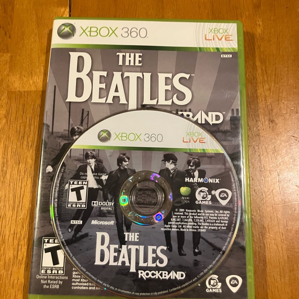The Beatles: Rock Band for Xbox 360 - Used